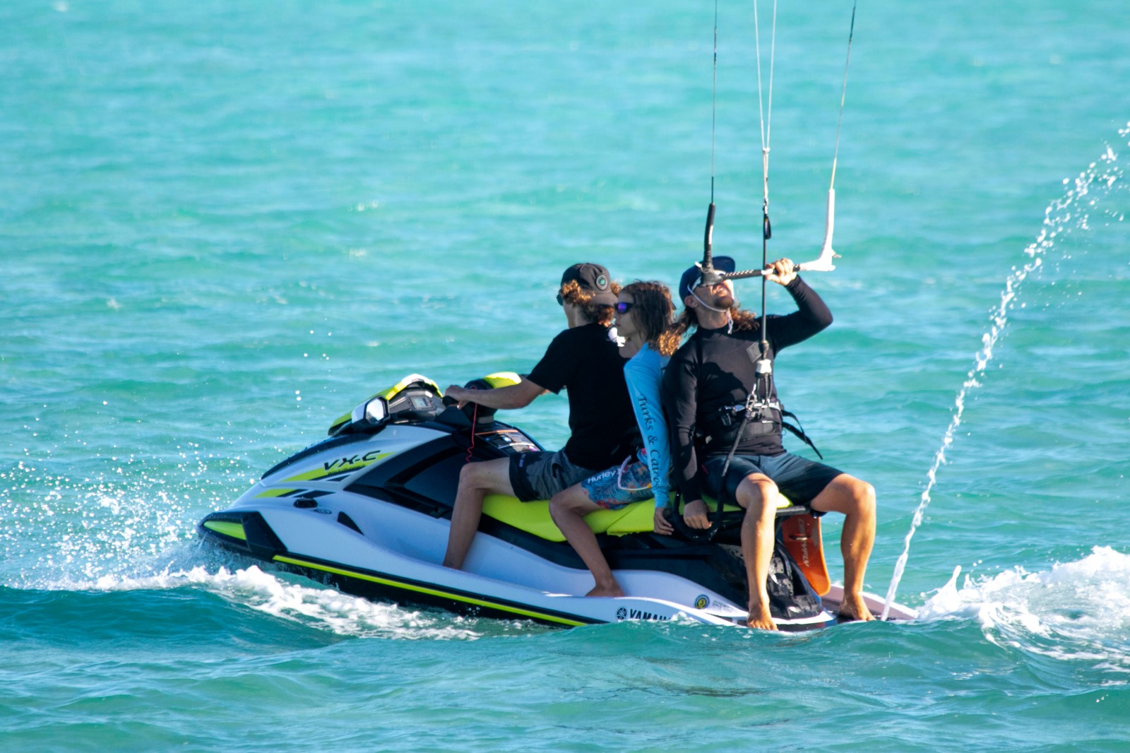 Kiteboarding instructor