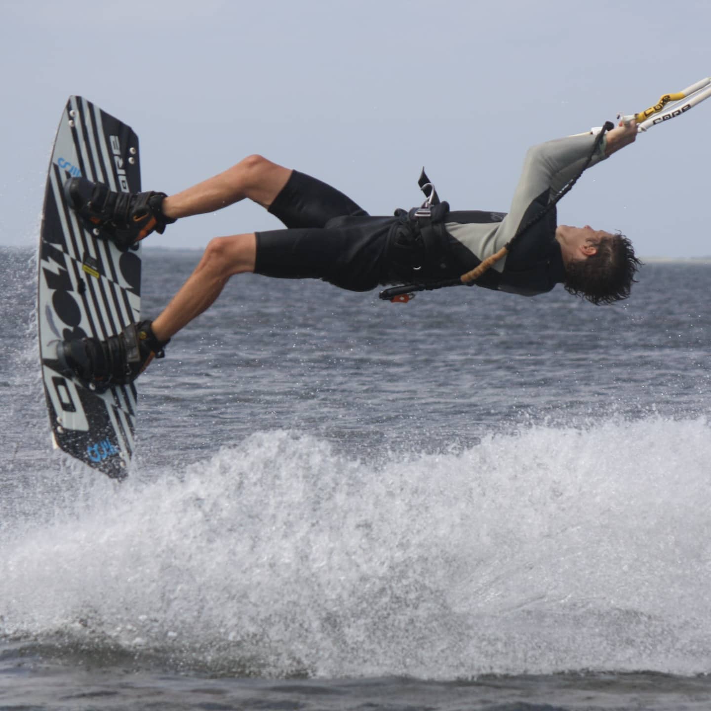 Group kiteboarding lesson